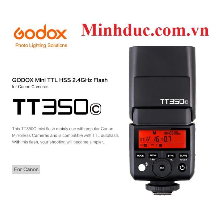 Đèn Flash GODOX TT350CNS F O Minh Đức