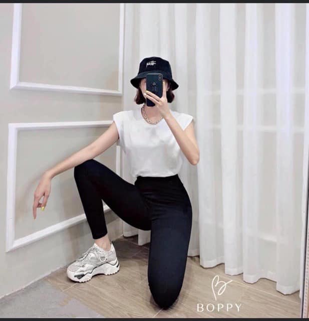 QUẦN LEGGING CƠ BẢN DÁNG TRƠN 4 TÚI