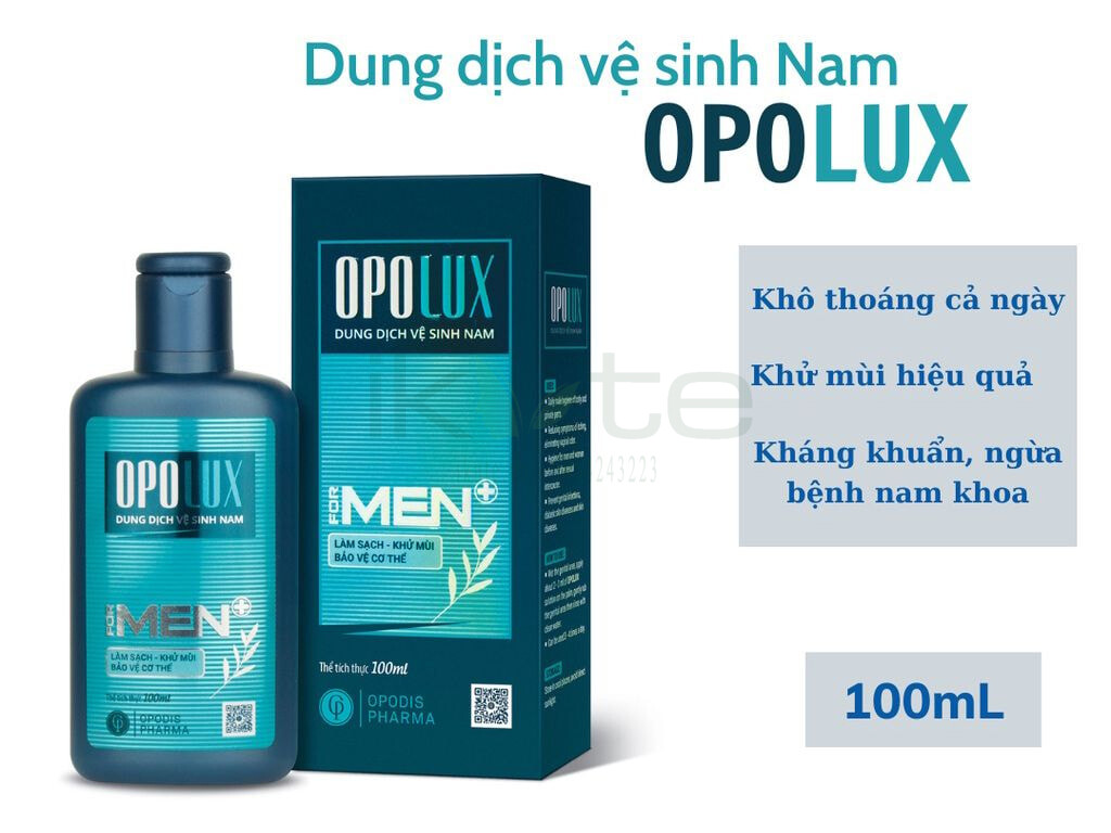 OPOLUX Dung dịch vệ sinh nam 100ml