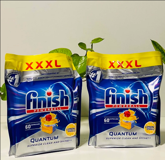 Viên rửa bát Finish Quantum  100 viên