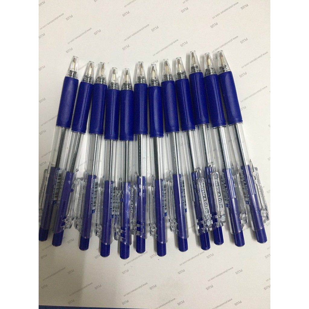 [Nowship] Combo 4 cây bút Double A TriTouch Ball Pen 0.7 - Thái Lan [Bút bi chính hãng]