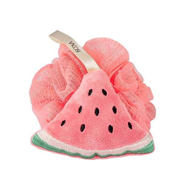 Mẫu mới Bông tắm VACOSI [HCM] Plastic Bath Sponge Bông tạo bọt tắm