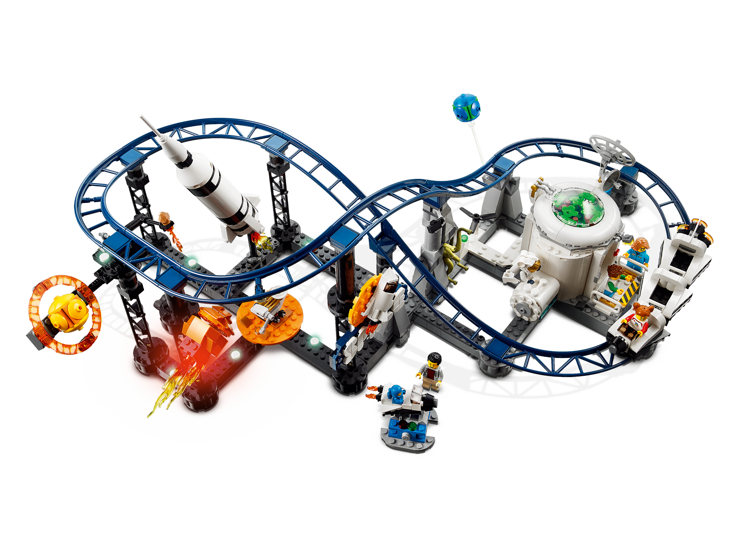 [HAPPY BRICKS] LEGO  CREATOR 3in1 - 31142 - TÀU LƯỢN SIÊU TỐC KHÔNG GIAN - SPACE ROLLER COASTER