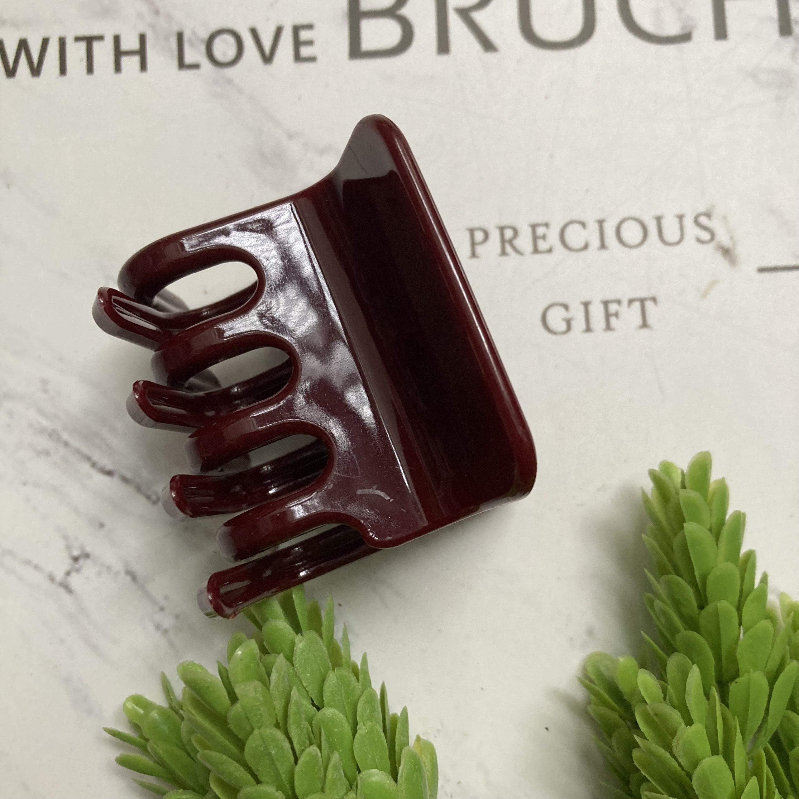Hair clip folding hair 8 teeth color ball-long 5cm - GAP66