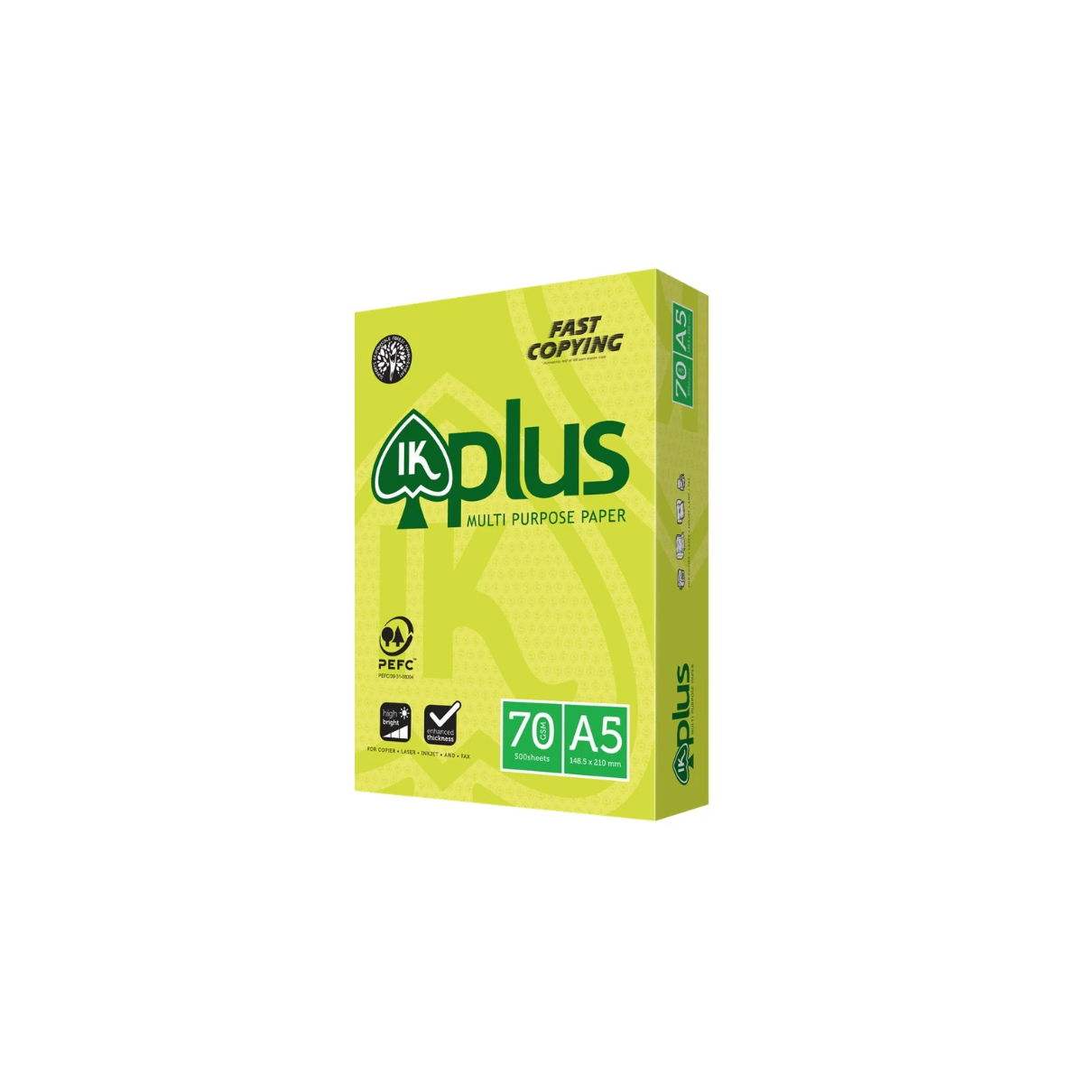 Giấy In IK Plus Khổ A5 Định Lượng 70gsm Ream 500 Tờ