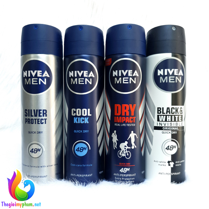 Xịt Khử Mùi Nivea Nam 150ml
