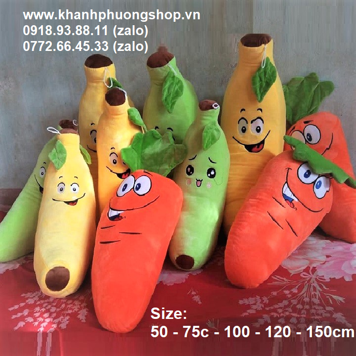 [HCM]gối ôm trái chuối - gối ôm chuối