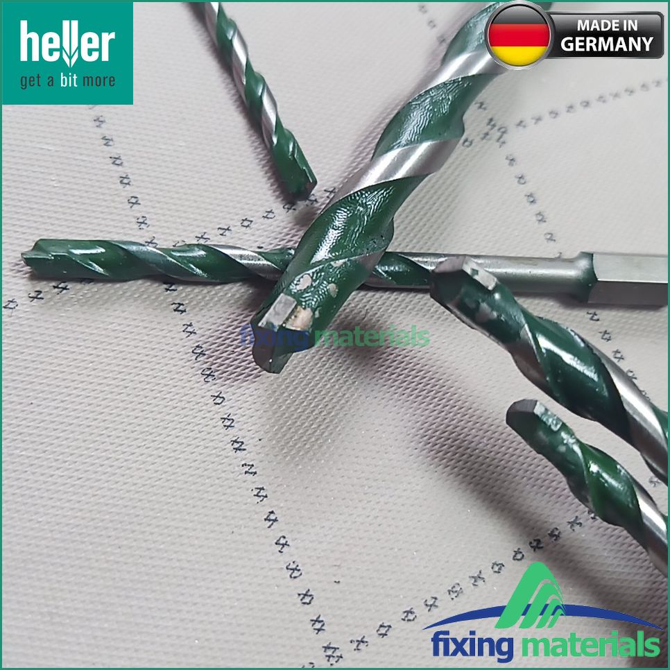 [HCM]Mui khoan đa năng HELLER QuickBit AllMat chuôi luc giac (Size 4-10mm)