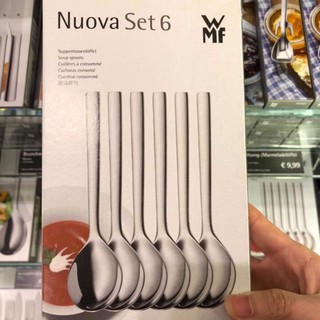 Set 6 thìa to ăn cơm INOX WMF NOUVA nhập khẩu