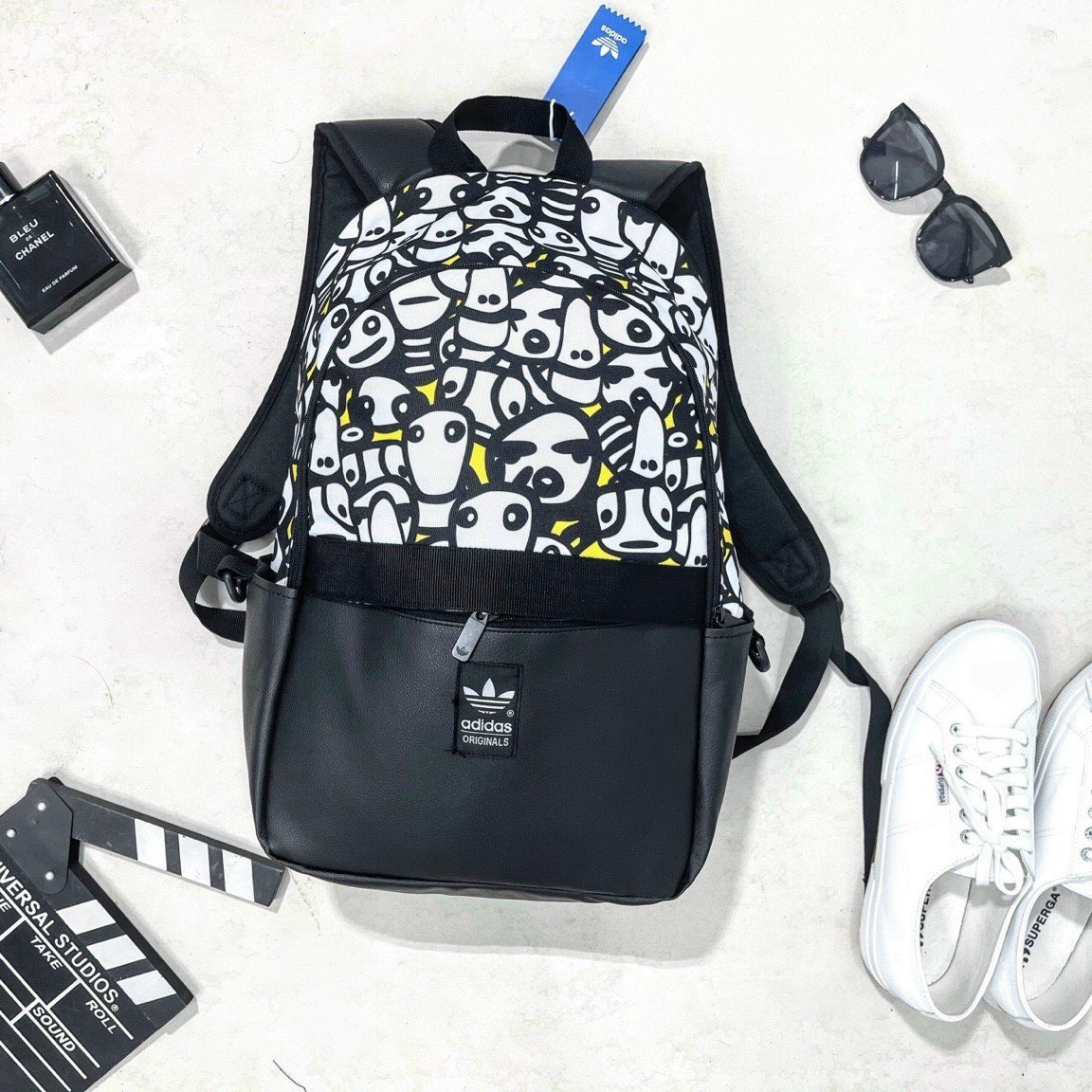 [HCM]✌️✌️BALO ADIDAS CLOVER HOẠ TIẾT CON MAAA ??.