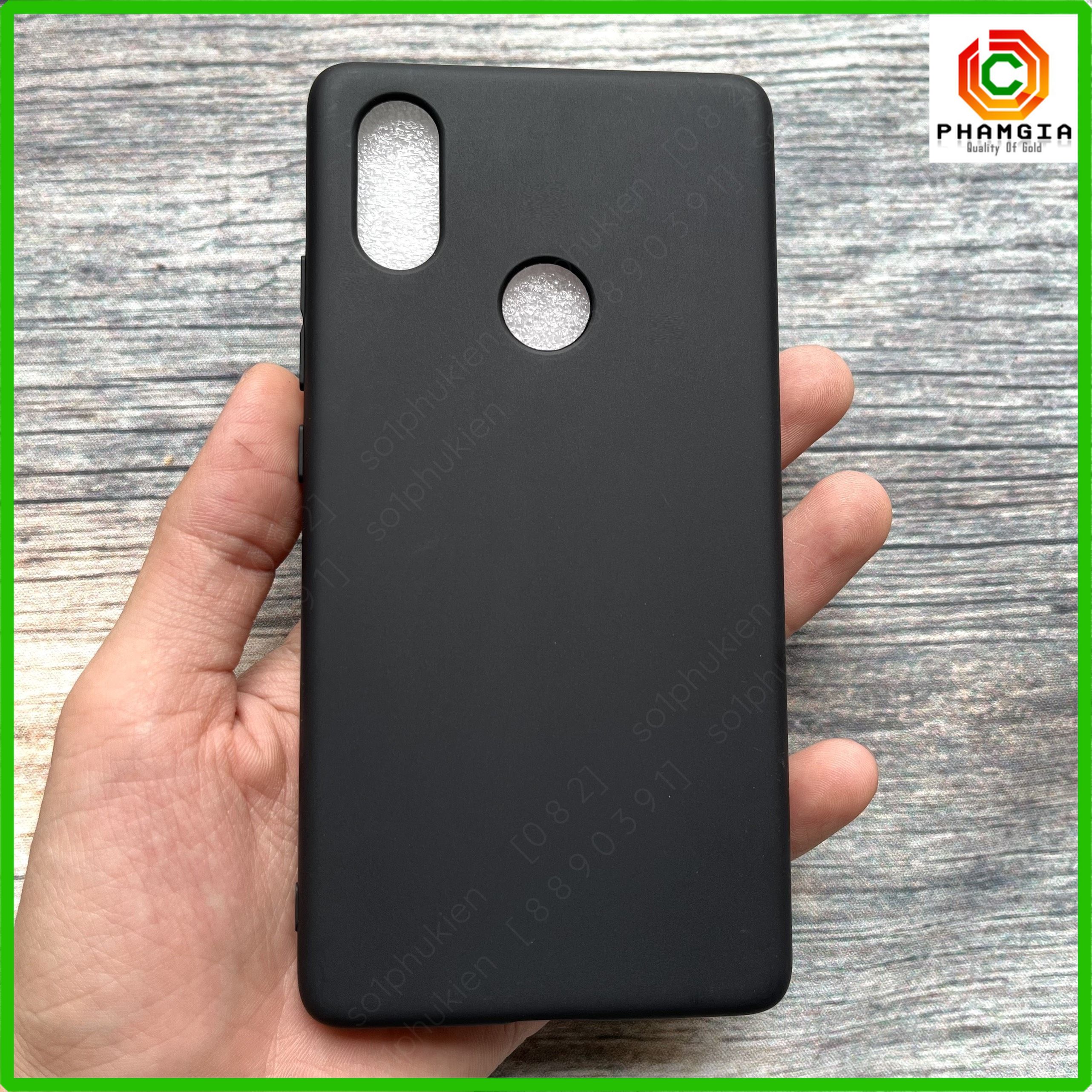Ốp lưng xiaomi mi 8 se dẻo đen trơn tpu bền đẹp