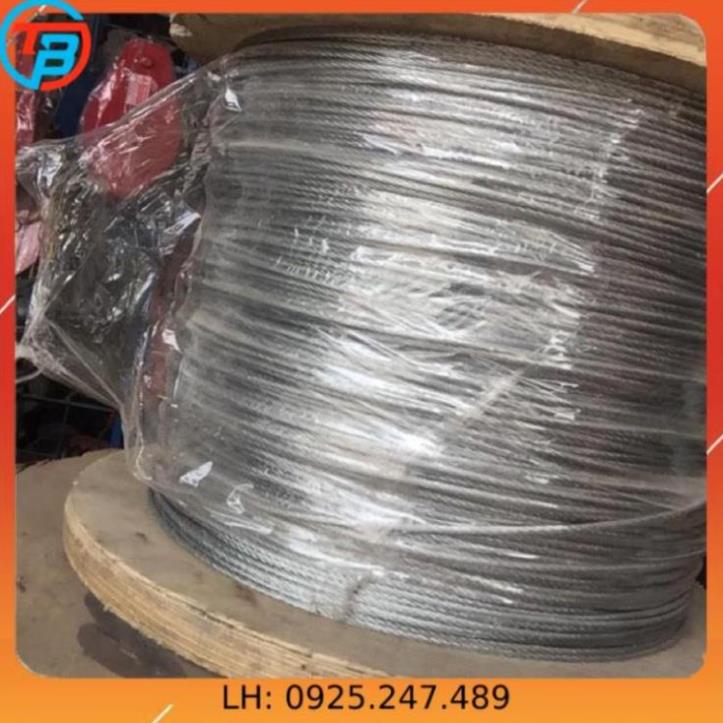 Cáp thép mạ phi 10 mm