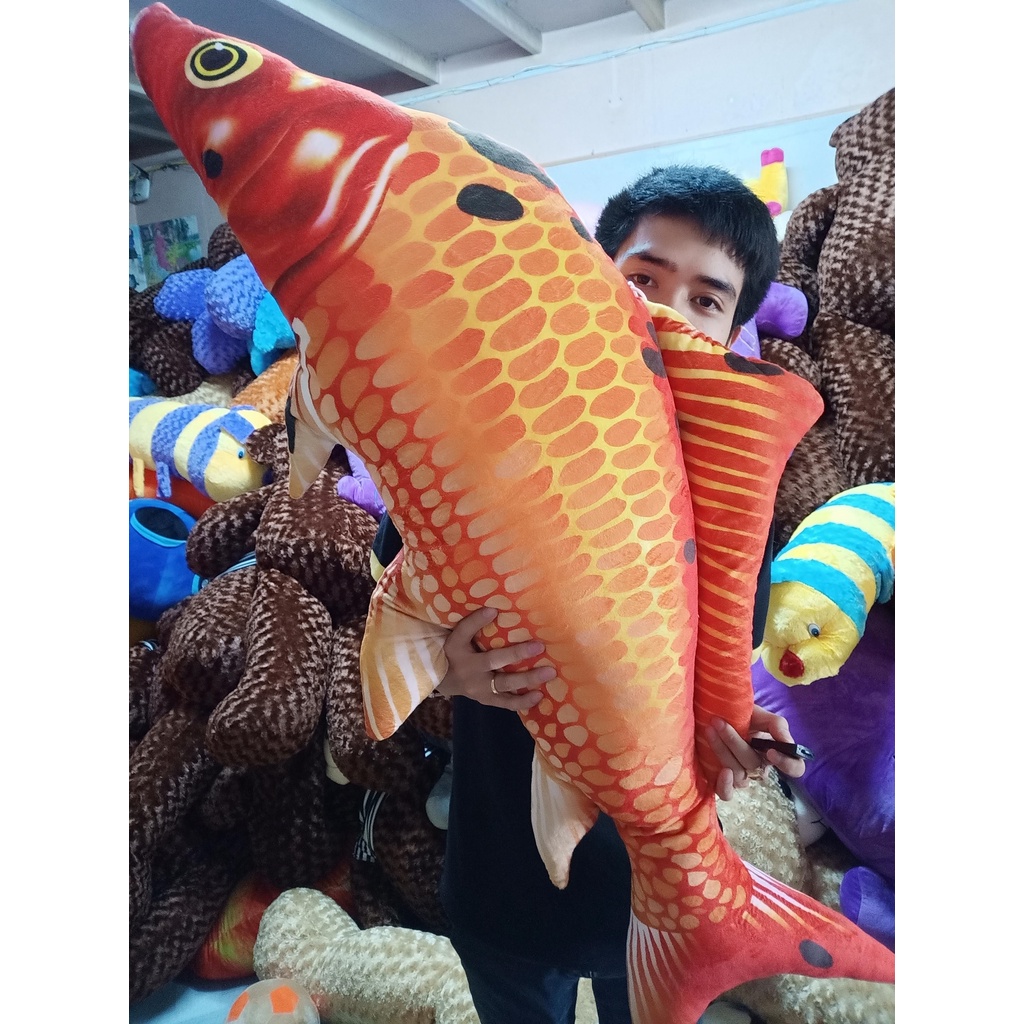 Gấu Bông 3D Hình Cá Chép - Gối ôm dành cho bé
