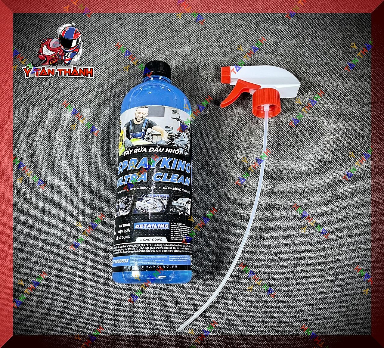 Nước tẩy rửa dầu nhớt sprayking MS 13