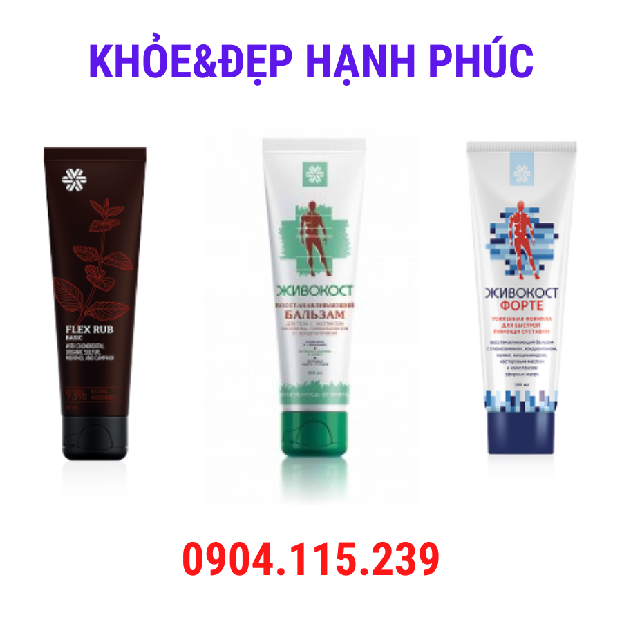[ Gel xoa khớp - Siberian ] Kem chăm sóc da SIBERIAN WELLNESS Flex Rub BASIC – 100 ml/tuýp