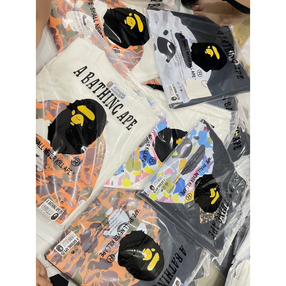 Áo thun BAPE Hàng Cao Cấp Cotton 100% [ Free Ship ]