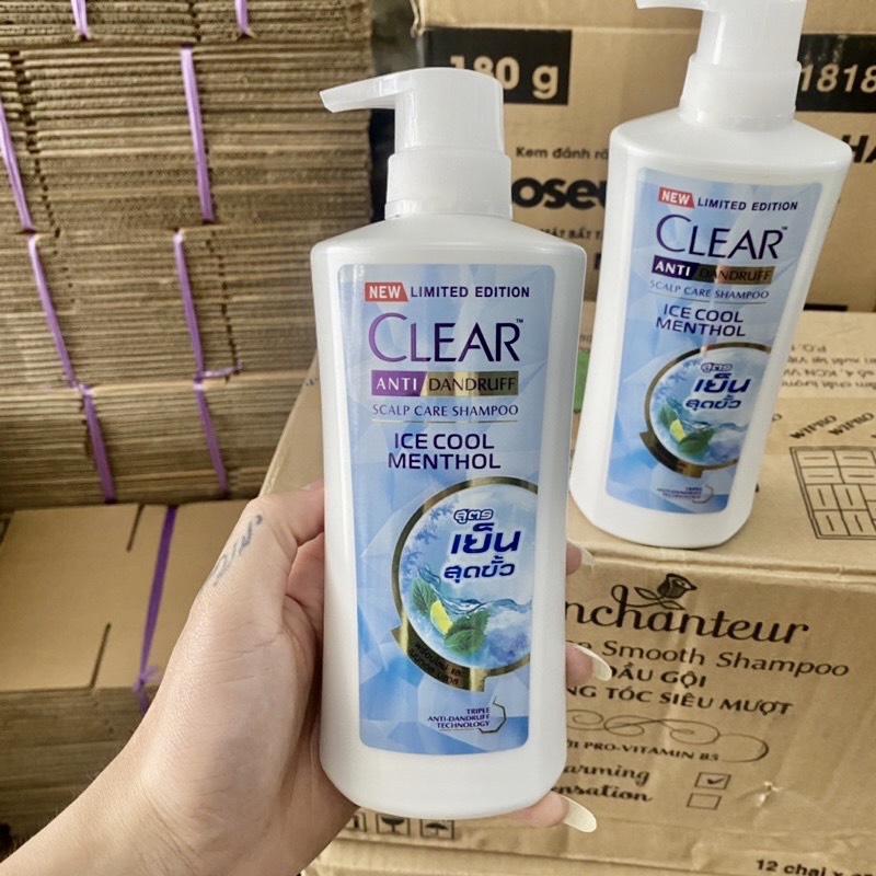 DẦU GỘI CLEAR HOA ANH ĐÀO SAKURA 410ML THÁI LAN