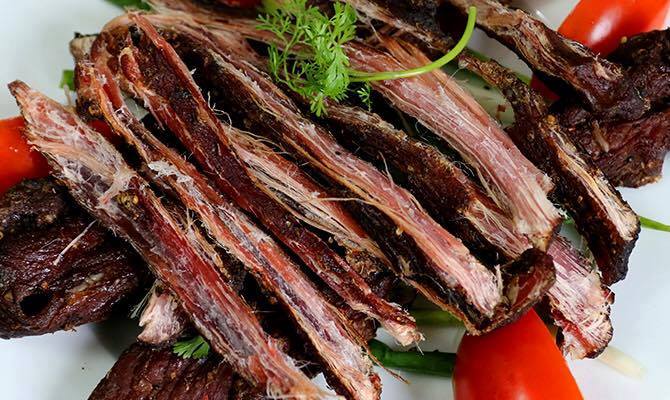 Đặc Sản Thịt Bò Khô Lào 0,5kg/túi