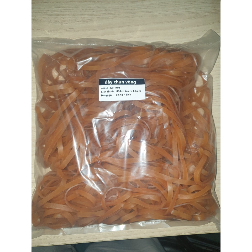 Dây thun bản lớn (500 gram)