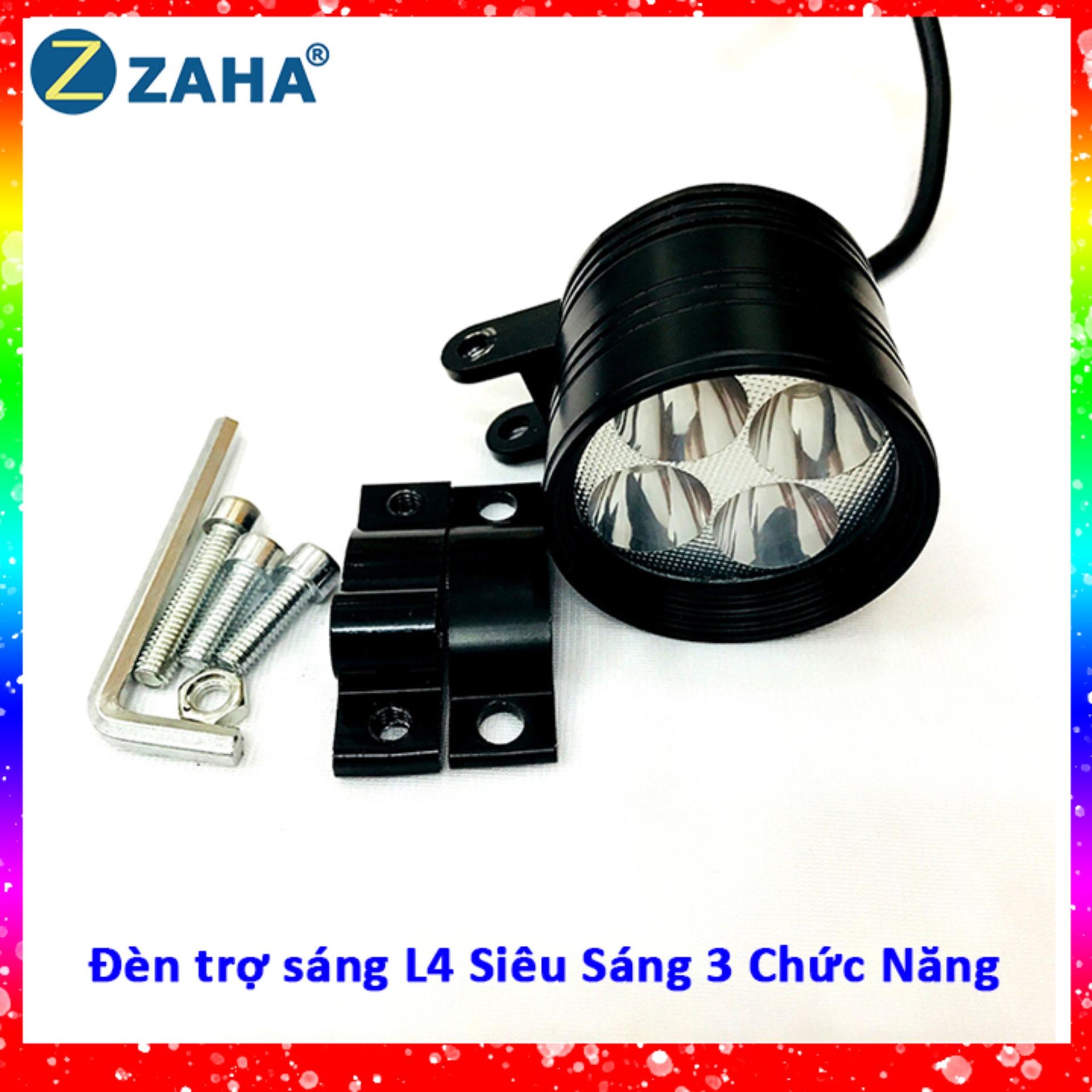 Đèn Pha led xe máy L4 CYT 20w Zaha