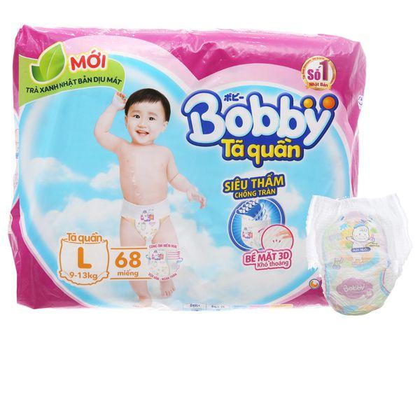 Tã Quần Bobby L 68 miếng