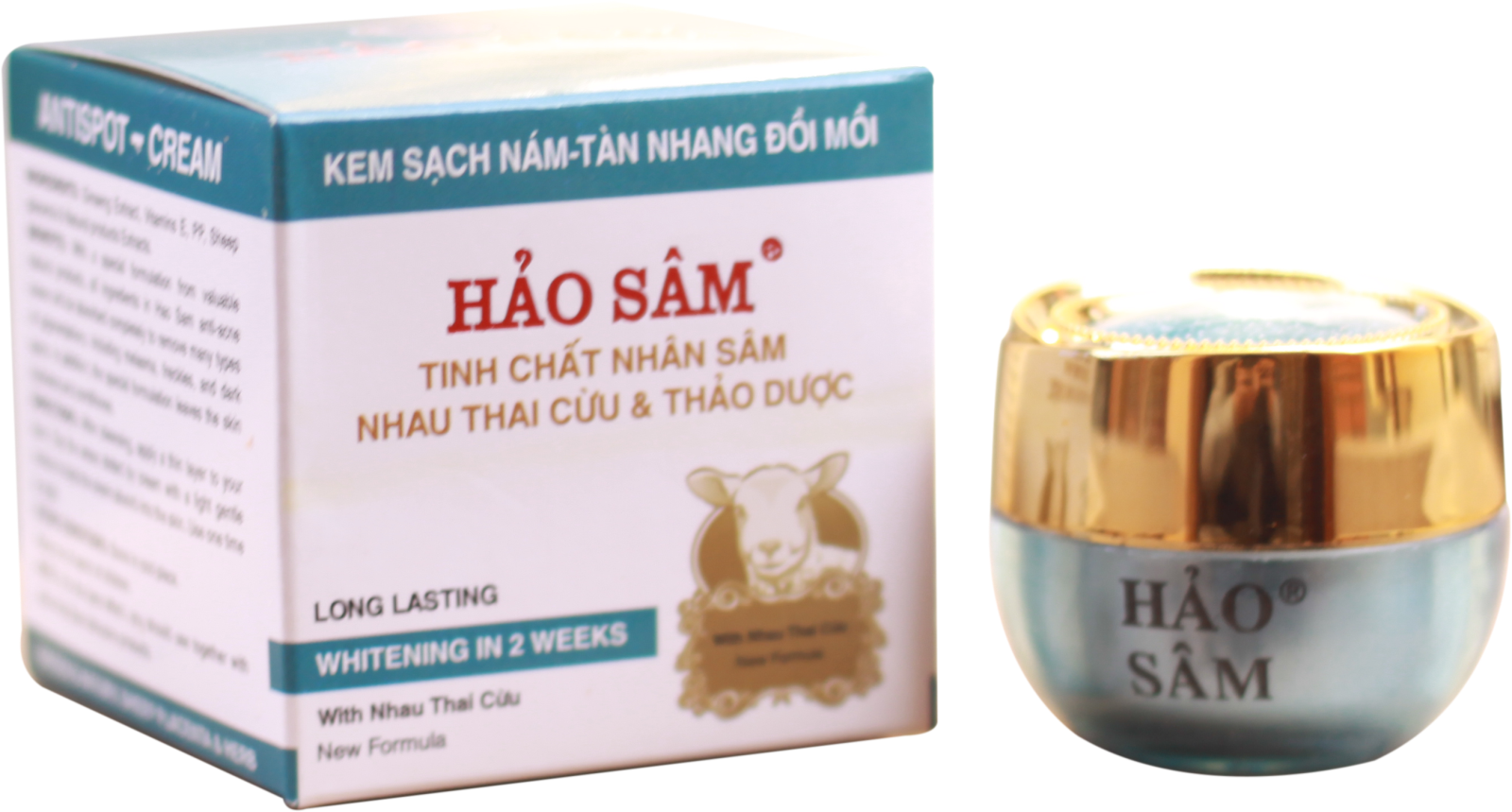 Kem hảo sâm sạch nám - tàn nhang đồi mồi 12g
