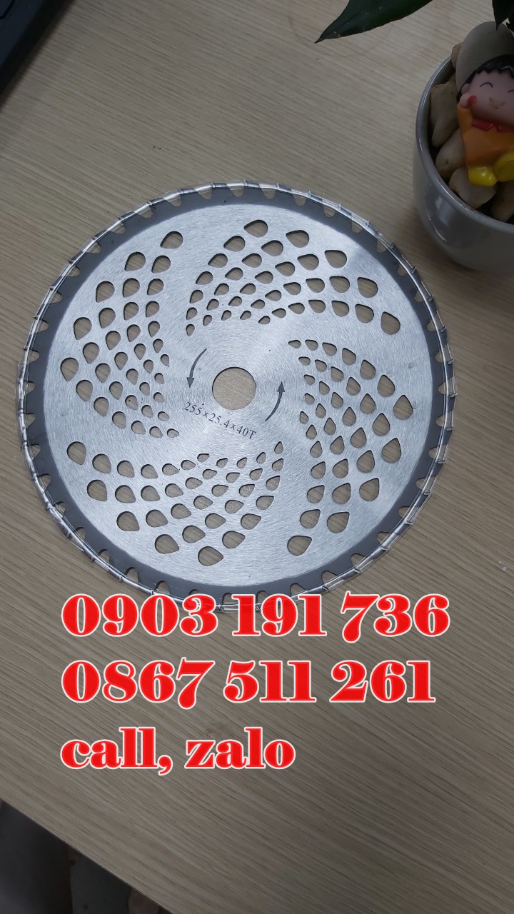 Lưỡi cắt cỏ tròn răng cưa siêu sắc bén