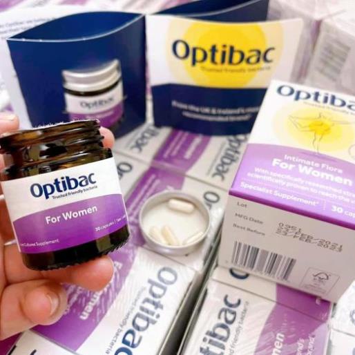 Viên uống men vi sinh phụ khoa optibac tím 30 viên/90 viên