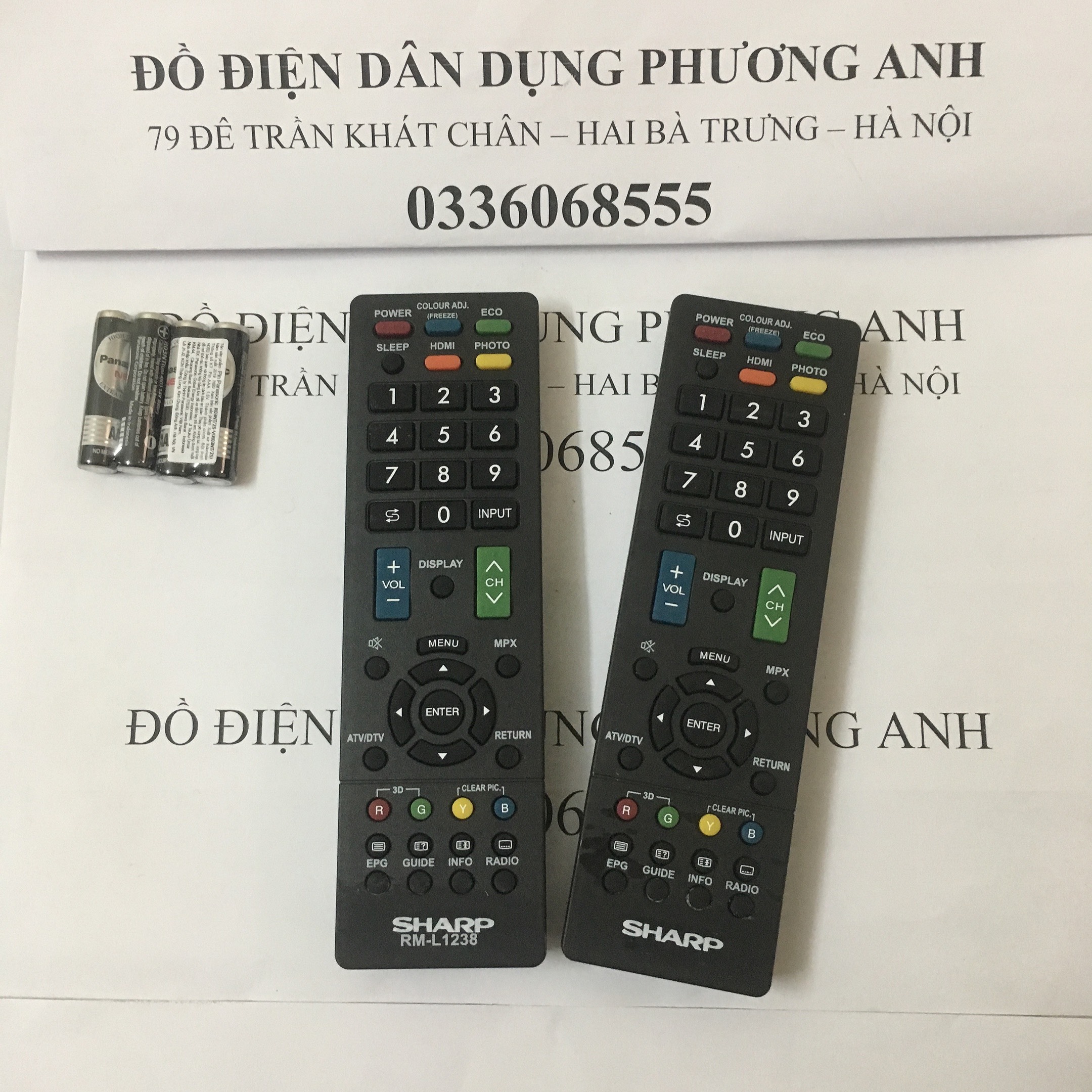 FREESHIP ĐIỀU KHIỂN TIVI SHARP 32INCH