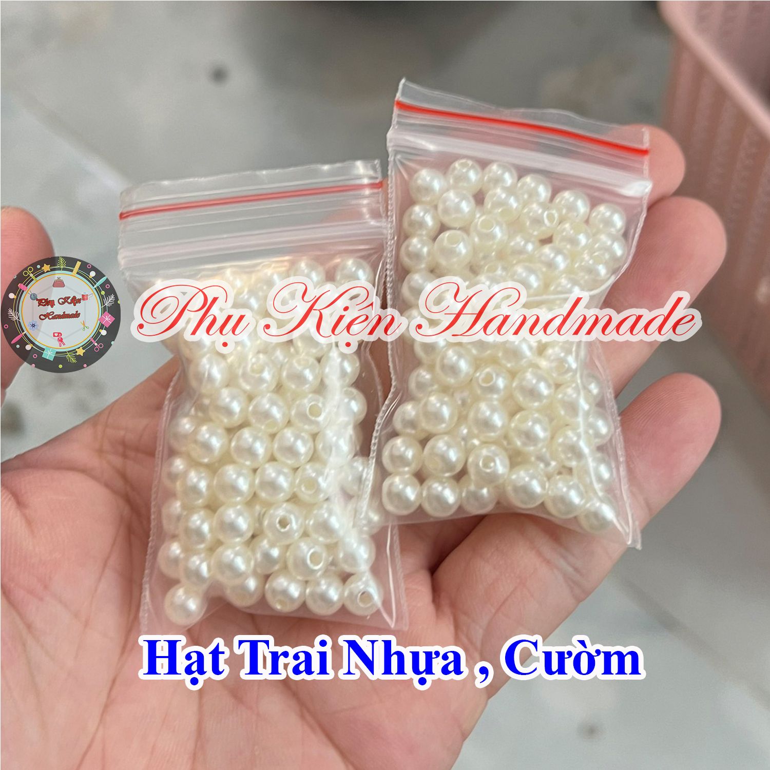 Hạt trai nhựa , cườm