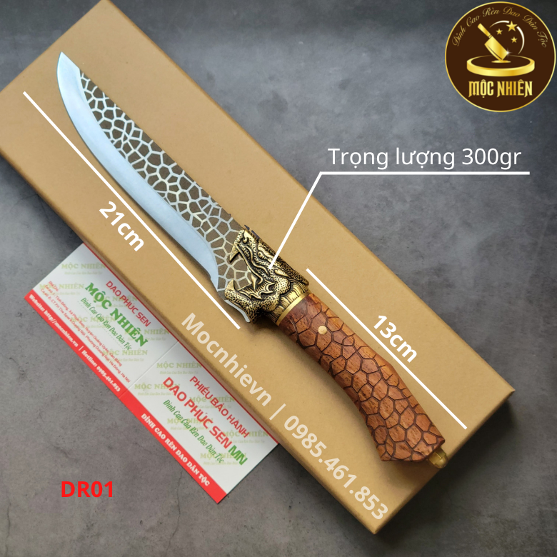Dao DRAGON Cực Chất - Mộc Nhiên Phúc Sen - Mã DR01 [ CHÍNH HÃNG ]