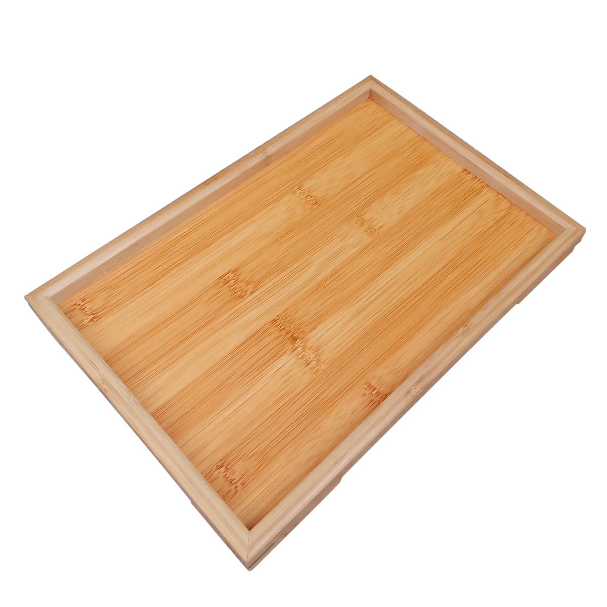 Khay trà gỗ tre tự nhiên
