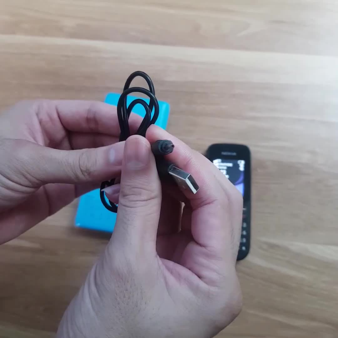 Dây USB A-DC2.0 Sạc Nokia Chân Kim (Sạc Nokia 1202,Nokia 1280)