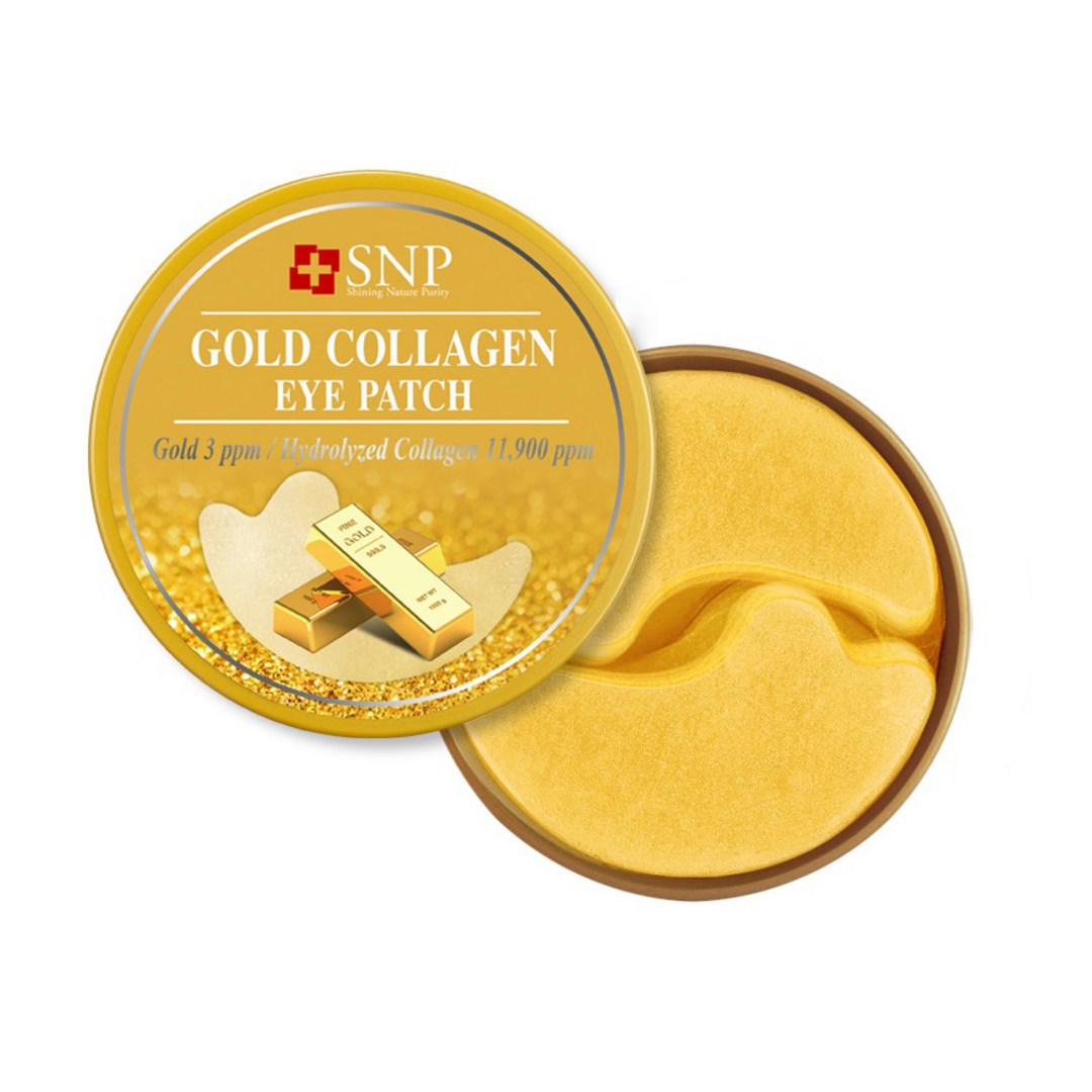 Mặt nạ mắt Collagen vàng SNP Gold Eye Patch (1 hũ x 60 miếng)