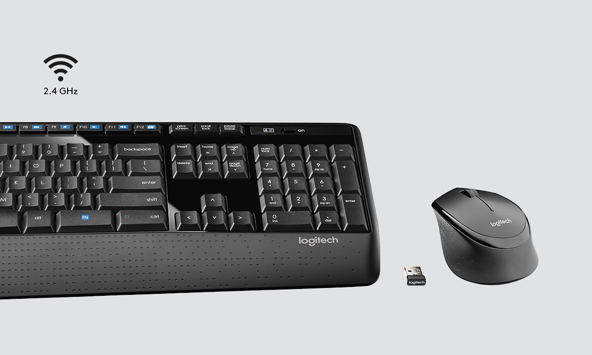 Bộ bàn phím và chuột không dây Logitech MK345