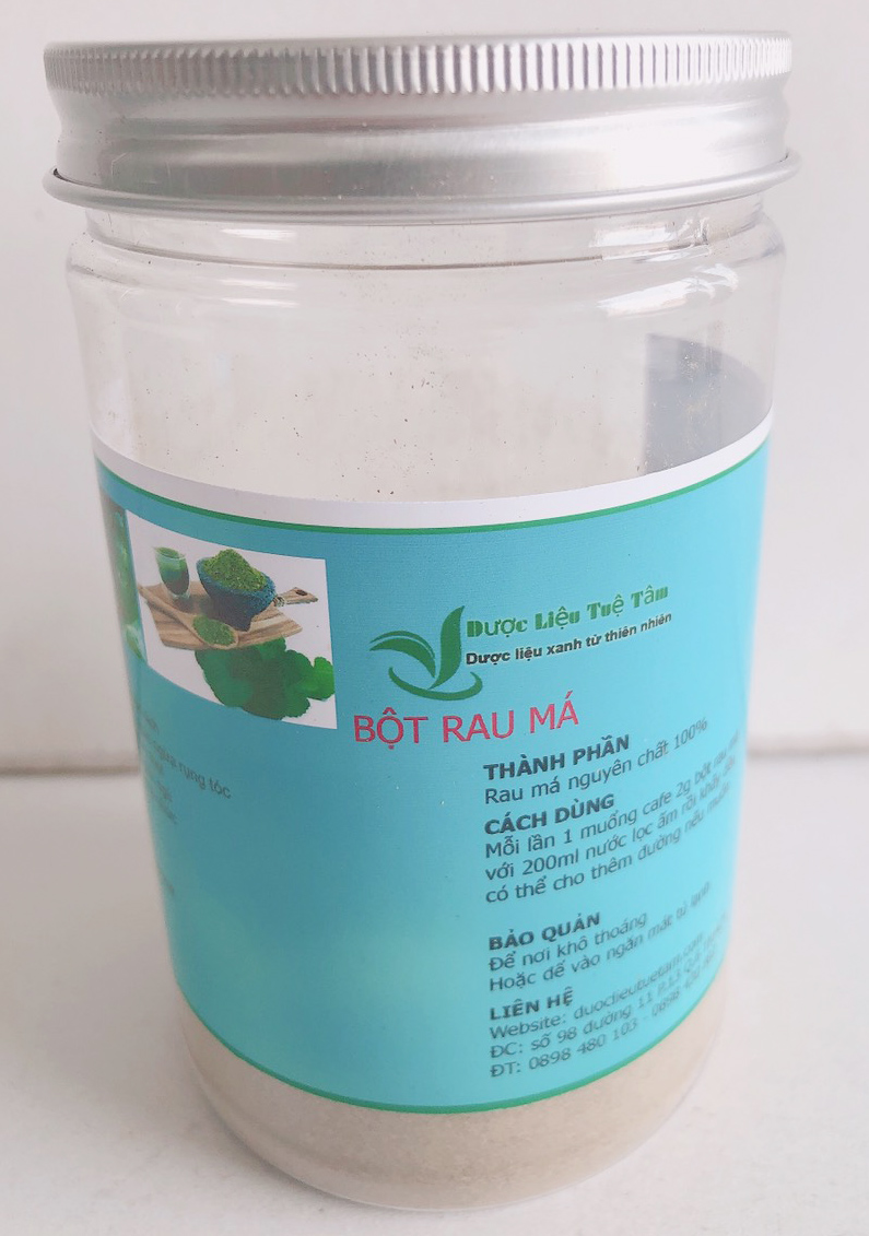 [HCM]Bột Rau Má Sấy Lạnh Nguyên Chất 100gr