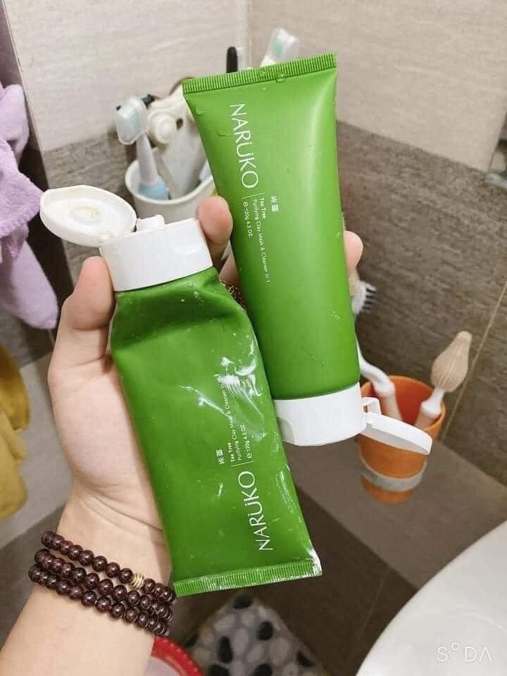 Sữa Rửa Mặt Naruko Clay Mask 3 in 1