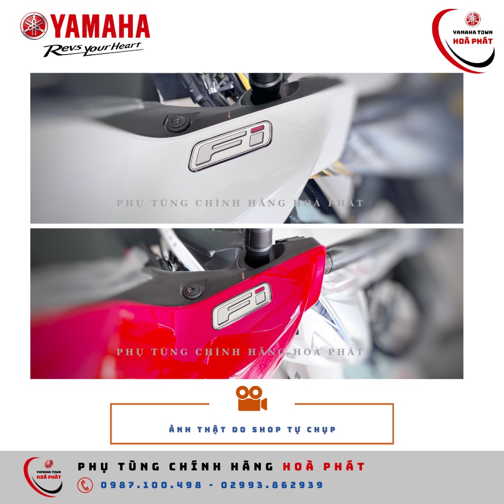 Tem logo FI Yamaha chính hãng  [ Hình thật]