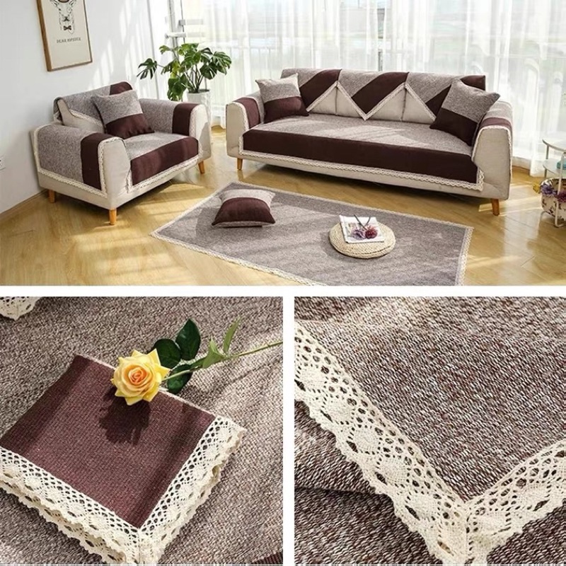 Dây ren màu trắng ngà dùng trang trí sản phẩm decor - Tada craft