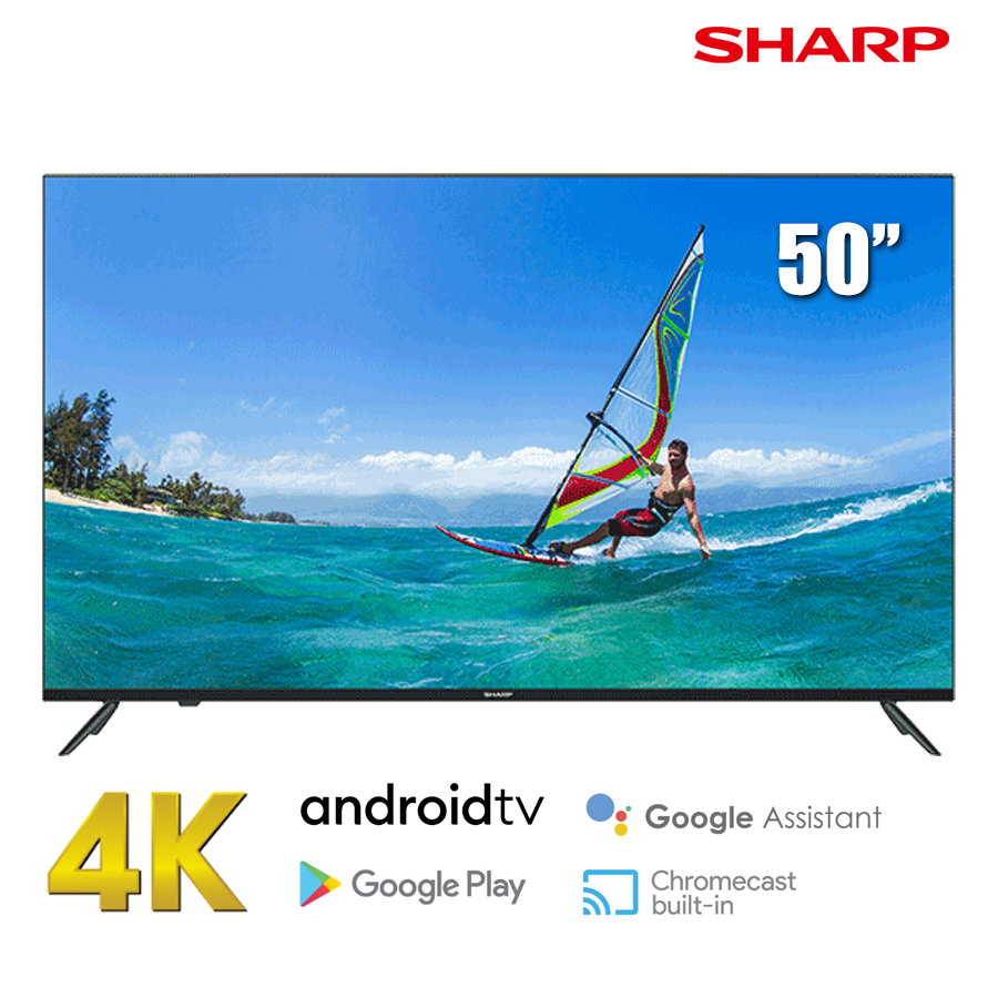 Smart TV sharp 50 inch 4t-c55ek2x -warranty 24 month-genuine goods
