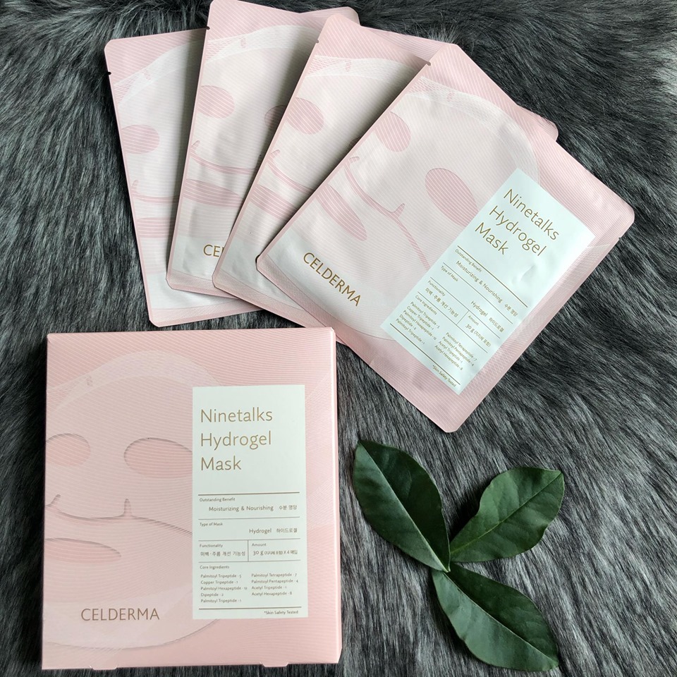 Mặt Nạ Thạch Sinh Học Celderma Ninetalks Hydrogel Mask Hàn Quốc