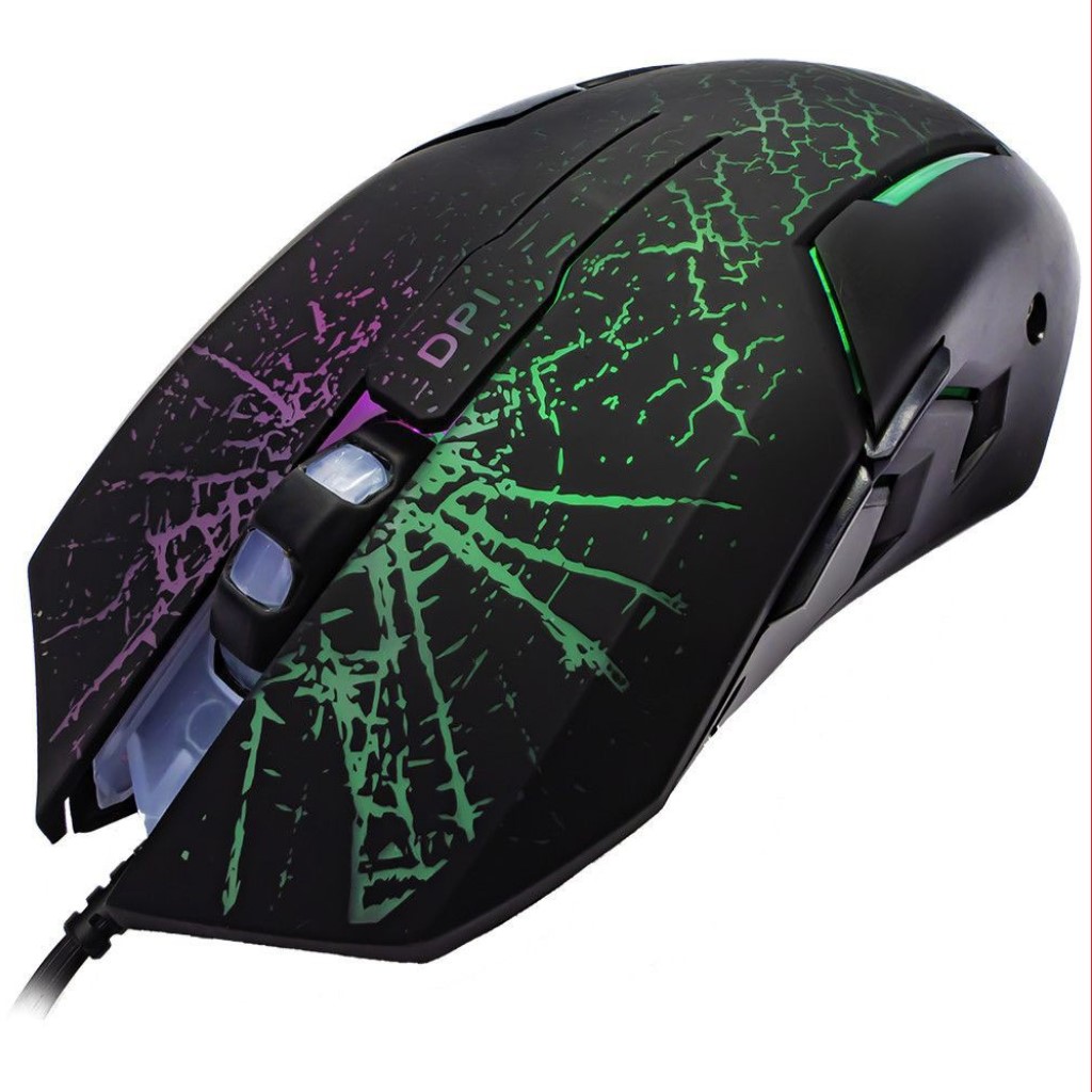 Mouse Marvo M 207 đen Led