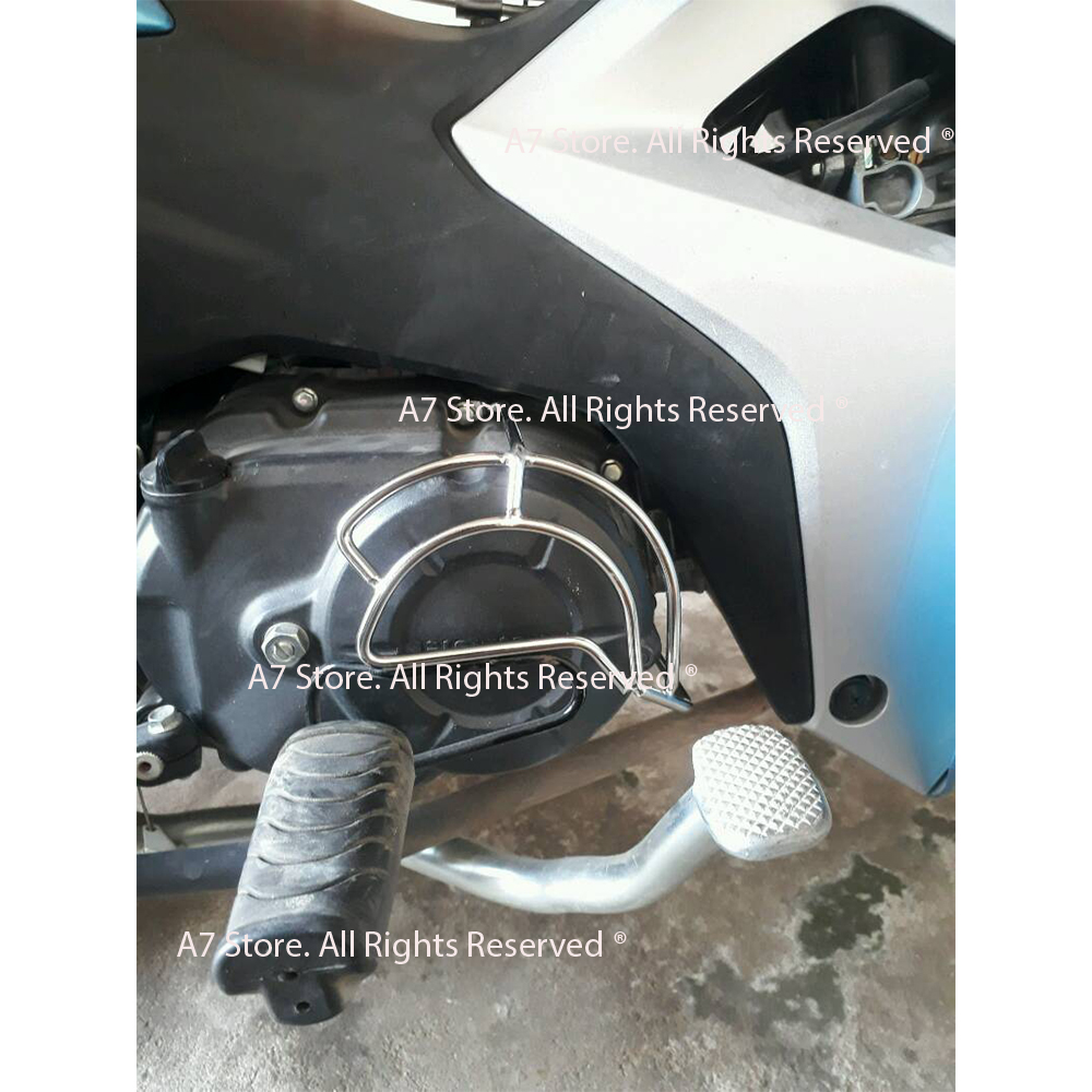 Bộ Khung INOX Bảo Vệ Lốc Máy WAVE BLADE
