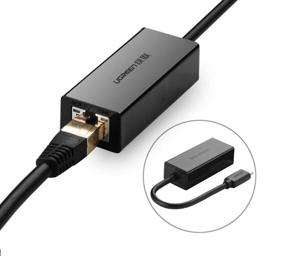 Cáp USB Type-C to Ethernet Ugreen UG-30287 cho Macbook New