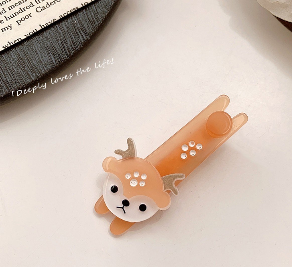KẸP TÓC THÚ RESIN CARTOON