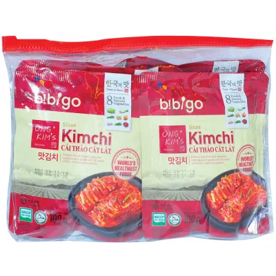 Kim chi cải thảo Bibigo lốc 5 gói x 100g
