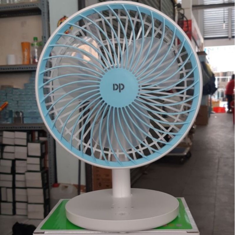 Quạt Sạc Tích Điện Để Bàn Dp-7625