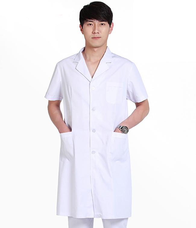 Áo Blue Bác Sĩ Nam Cộc Tay