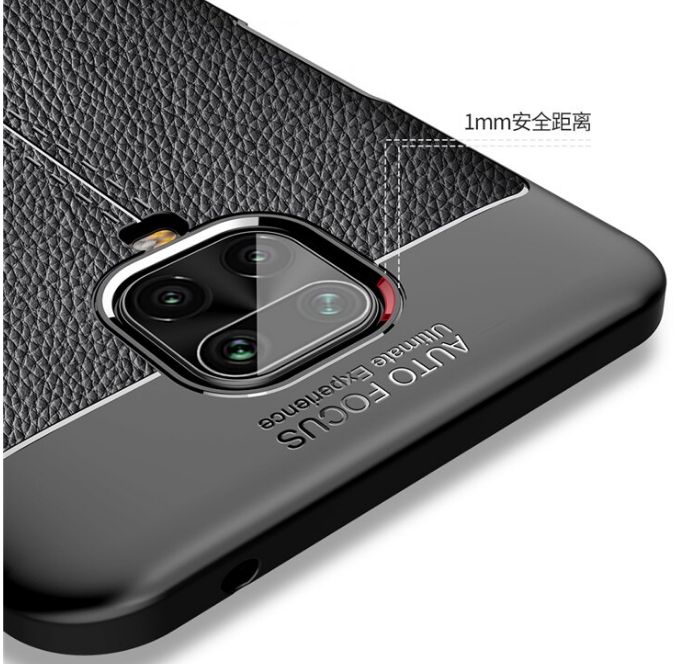 Ốp lưng Xiaomi Redmi Note 9S / Note 9 pro / Redmi Note 9 Pro Max giả da chống sốc Auto Focus
