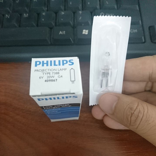 Bóng đèn sinh hiển vi 6V 20W G4 halogen